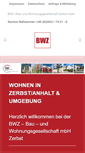 Mobile Screenshot of bwz-zerbst.de