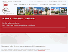 Tablet Screenshot of bwz-zerbst.de